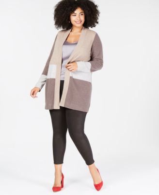 macys cashmere sweaters plus size