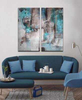 Ready2HangArt 'Inkd XXVI' 2-Pc. Canvas Art Print Set