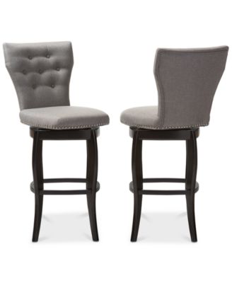 Sycily Swivel Bar Stool (Set of 2)