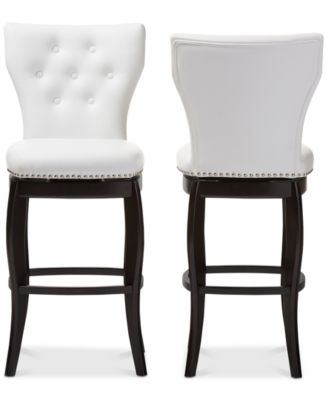 Sycily Swivel Bar Stool (Set of 2)