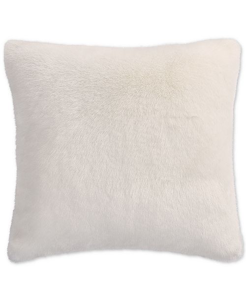 Lucky Brand Closeout Faux Fur Ivory European Sham Created For