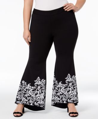 plus size tulip pants