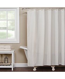 Hopscotch Grid Shower Curtain