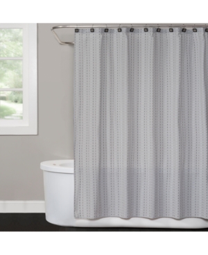 Saturday Knight Hopscotch Grid Shower Curtain Bedding