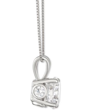 Diamond solitaire necklace macys new arrivals