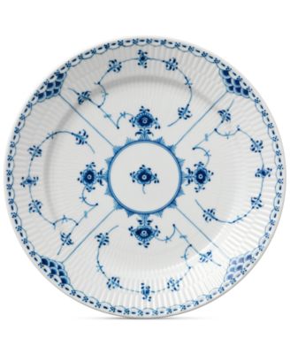 Royal Copenhagen - Blue Fluted Half Lace Dinner Plate