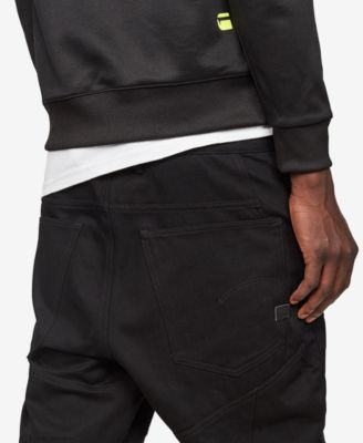 G-Star Raw Men's Black Moto Jeans, Created for Macy's