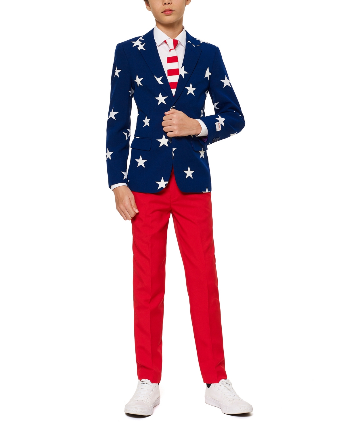 Opposuits Toddler Boys 3-piece Stars And Stripes Suit Set In Miscellaneous