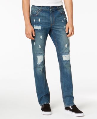 American Rag - Men's Ice Slim-Fit Destroyed Jeans