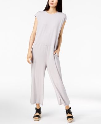 Eileen Fisher - Cropped Wide-Leg Jumpsuit