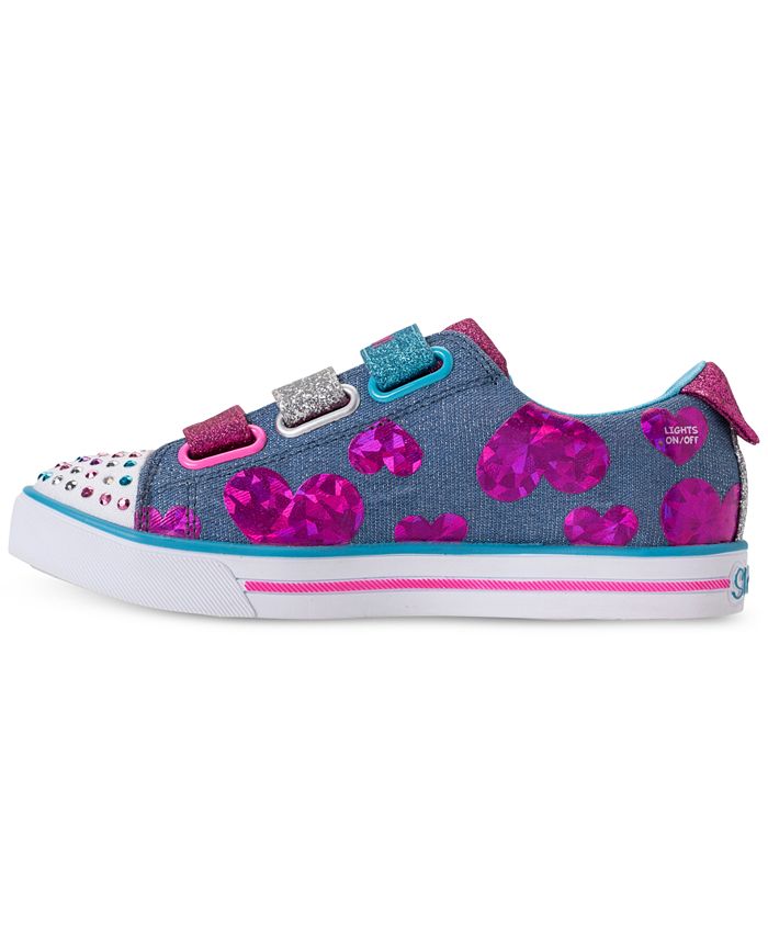 Skechers Little Girls' Twinkle Toes: Sparkle Lite - Flutter Fab Light ...
