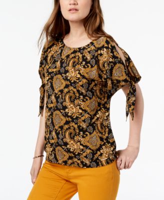 macys michael kors tops