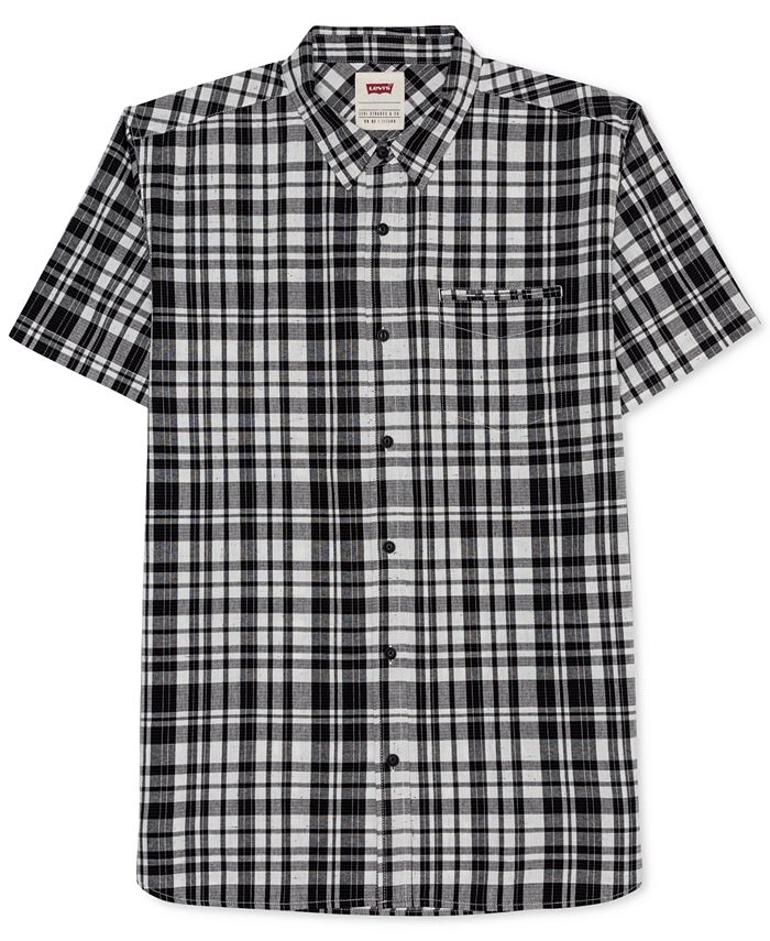Levi's Men's Rulo Plaid Shirt - Macy's