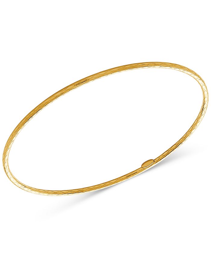 Macy's 14k gold bracelets