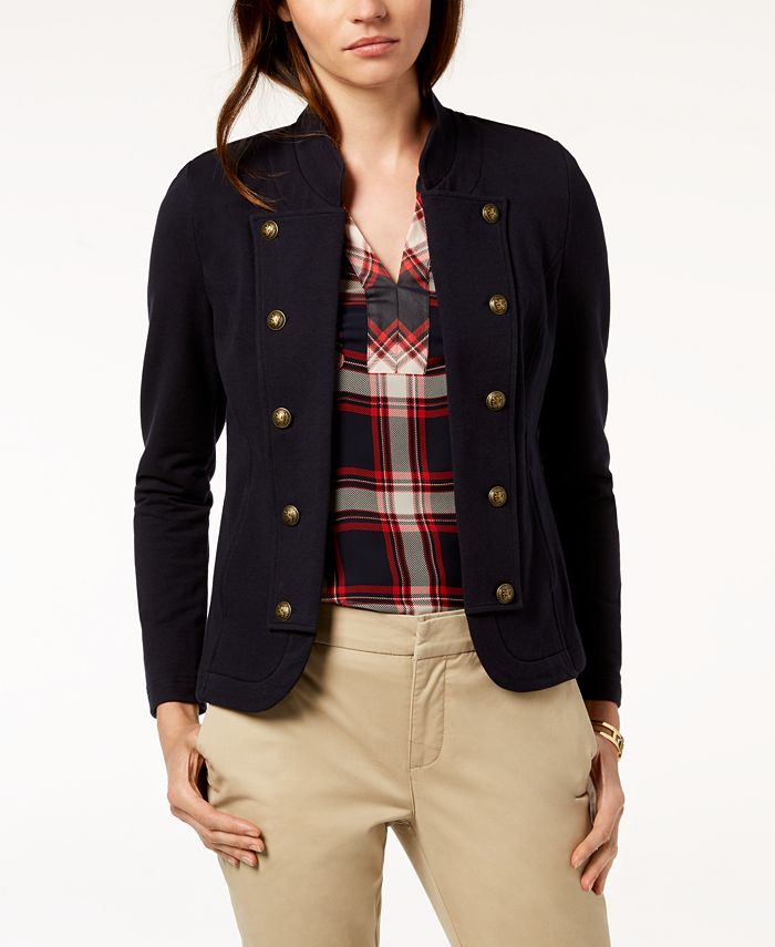Tommy Hilfiger Military Band Jacket Reviews - Jackets & Blazers -