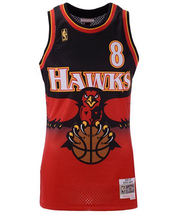 Lids Atlanta Hawks Mitchell & Ness Team Origins Fleece Pullover Hoodie -  Red
