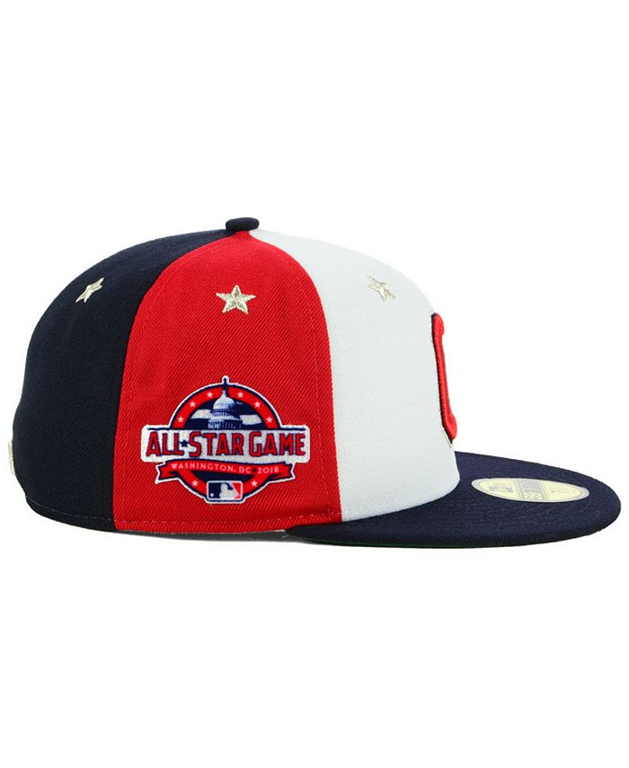 New Era Cleveland Indians All Star Game Patch 59FIFTY FITTED Cap - Macy's