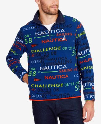 Nautica - Men's Quarter-Zip Pullover
