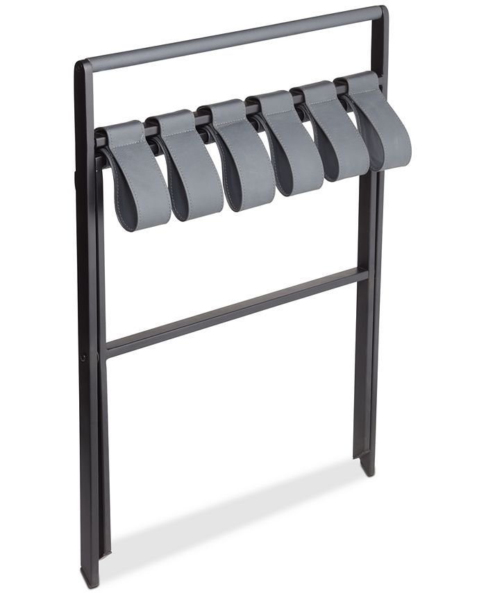 Roselli Trading Company Black PowderCoated Luggage Rack Macy's