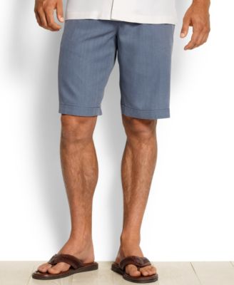 tommy bahama havana herringbone shorts