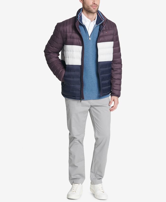 Tommy Hilfiger Men's Down Quilted Packable Puffer Jacket & Reviews ...