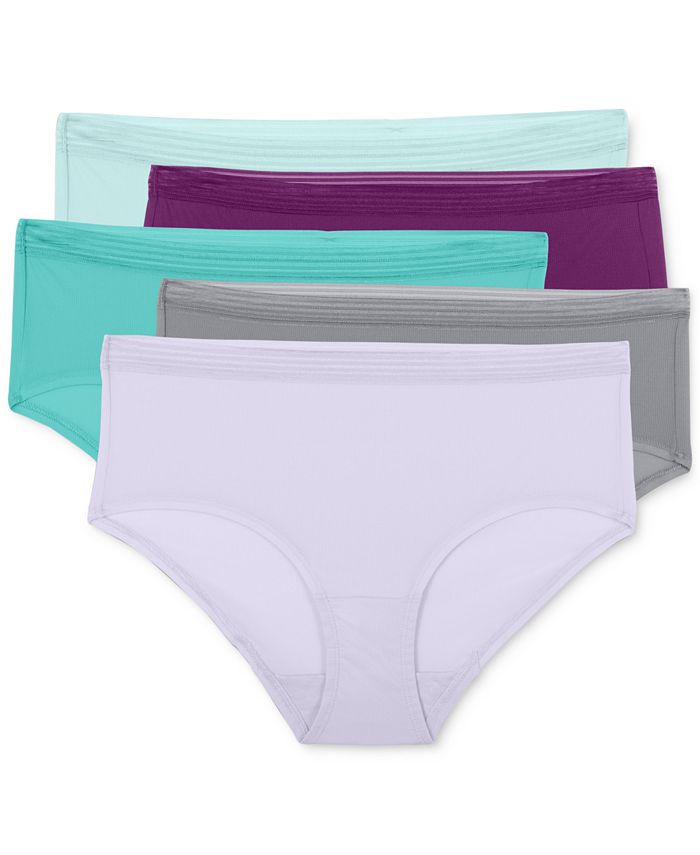 Fruit of The Loom Everlight Stretch Low-Rise 5-Pk. Brief Underwear