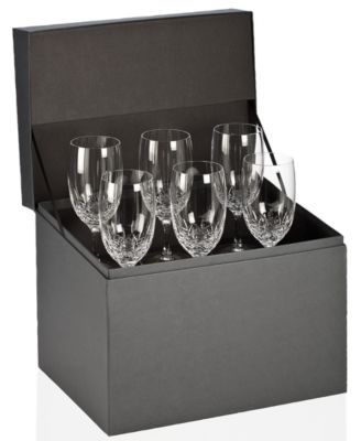 Waterford Stemware Barware Deluxe Boxed Collection Sets Of 6 In Transparent