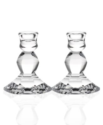 Vera Wang Wedgwood - Set of 2 Orient Candlesticks 4"