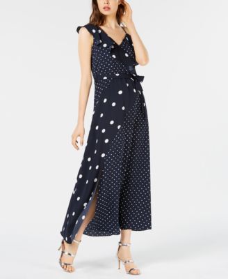 macy's polka dot dress