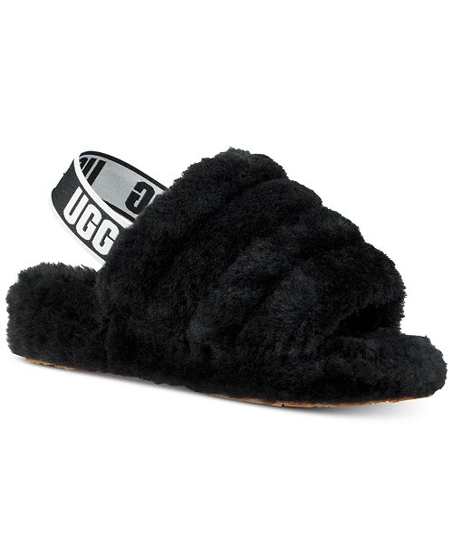 UGG® Women&#39;s Fluff Yeah Slides & Reviews - Slippers - Shoes - Macy&#39;s