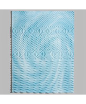 Authentic Comfort 5-Zone 3" Queen Orthopedic Foam Mattress Topper