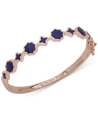 Ivanka Trump - Rose Gold-Tone Stone Bangle Bracelet