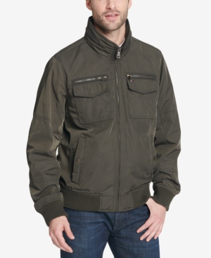 Tommy Hilfiger Men's Four-Pocket Filled Performance Bomber Jacket