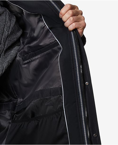 Nautica Men S Quilted Hooded Parka Reviews Coats Jackets