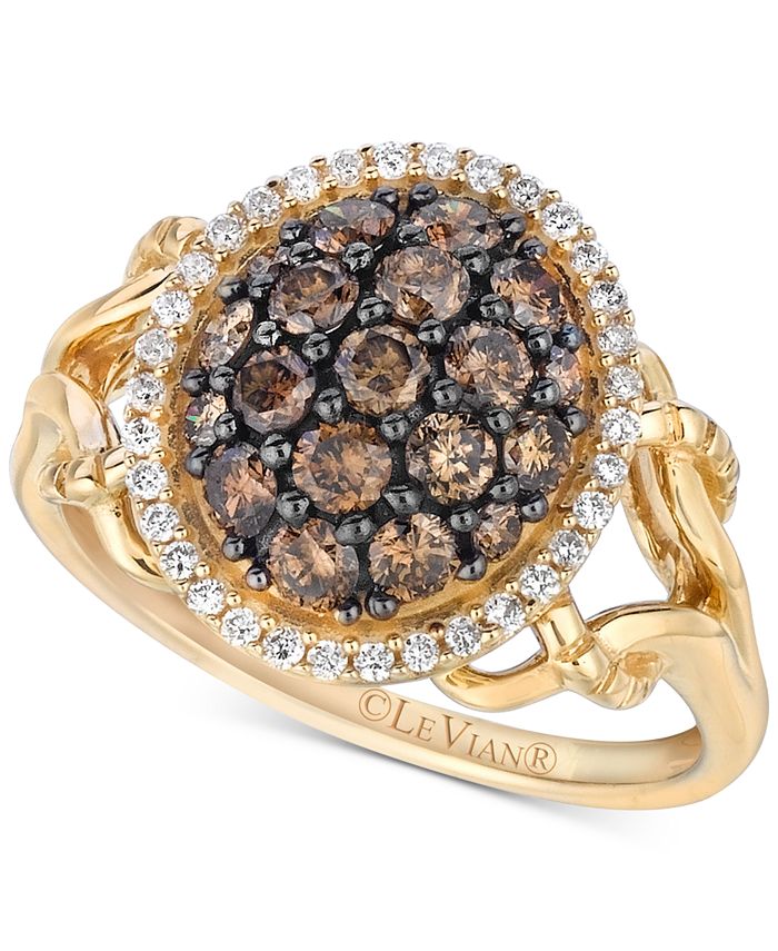 Le Vian - Diamond Cluster Ring (1 ct. t.w.) in 14k Gold