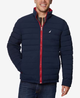 Men's quilted stretch reversible jacket best sale