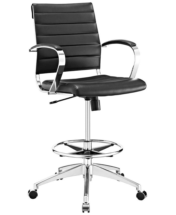 Modway - Jive Drafting Chair in Black