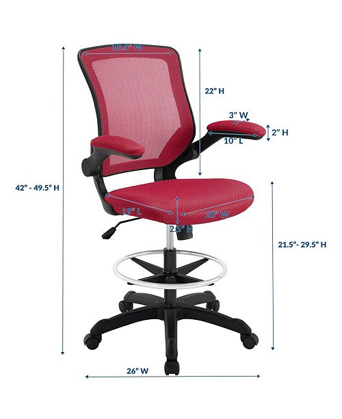 Modway veer drafting chair clearance