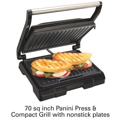 Proctor Silex® Panini Press & Compact Grill
