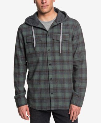 quiksilver snap up flannel