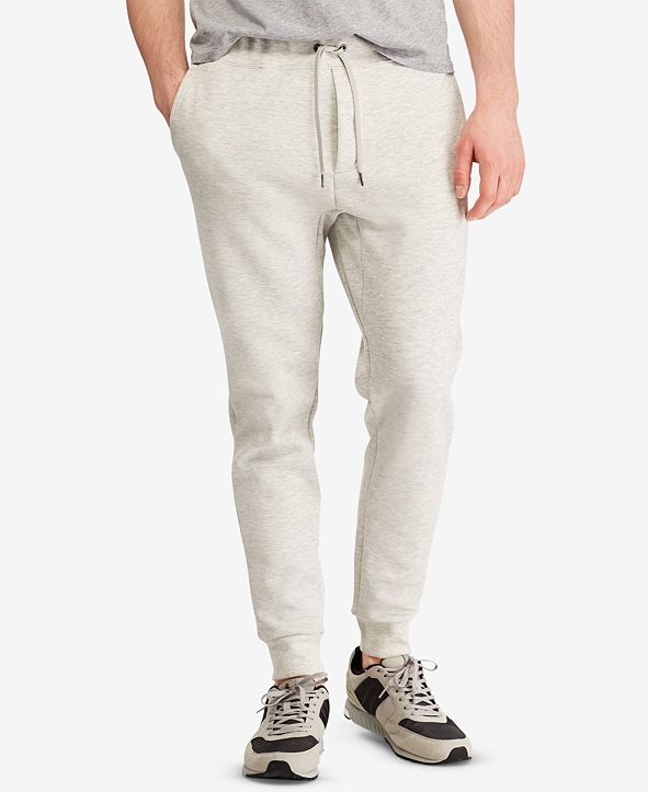 double knit jogger pants