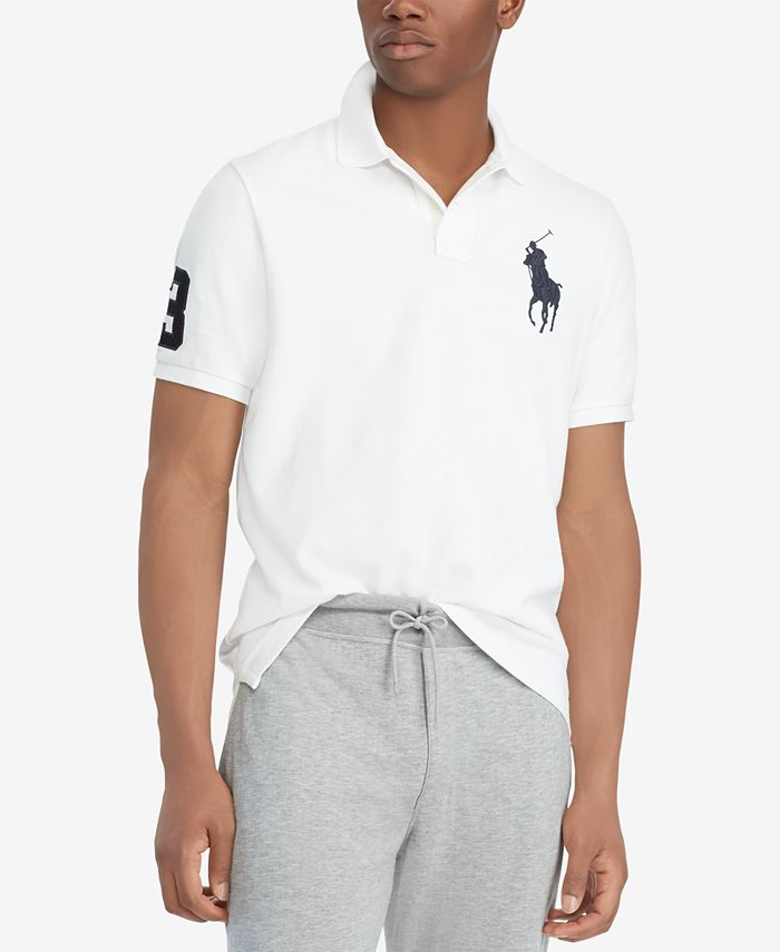 Polo Ralph Lauren Men's Big Pony Custom Slim Fit Polo Shirt