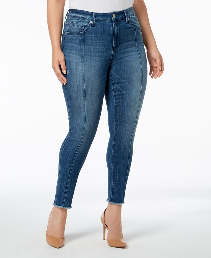Seven7 Trendy Plus Size Studded Skinny Jeans - Macy's