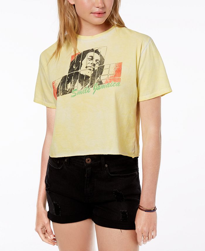 Bravado Juniors' Cotton Bob Marley Graphic T-Shirt - Macy's