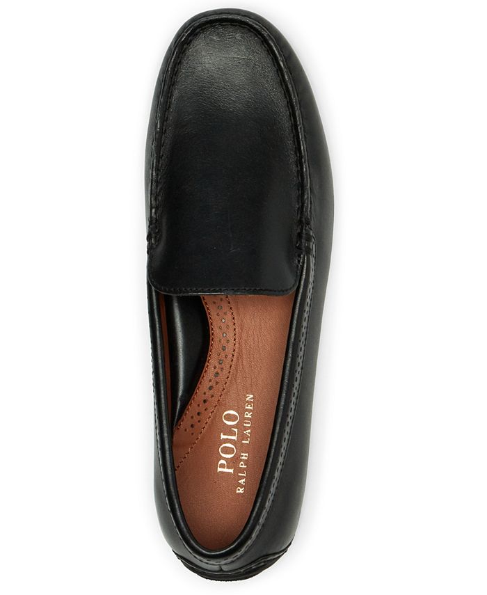 polo ralph lauren men's redden leather moc drivers