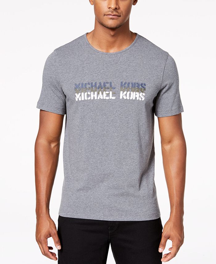 Michael Kors Men's Logo-Print T-Shirt & Reviews - T-Shirts - Men - Macy's