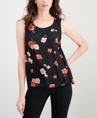 Nine West - Floral-Print Top