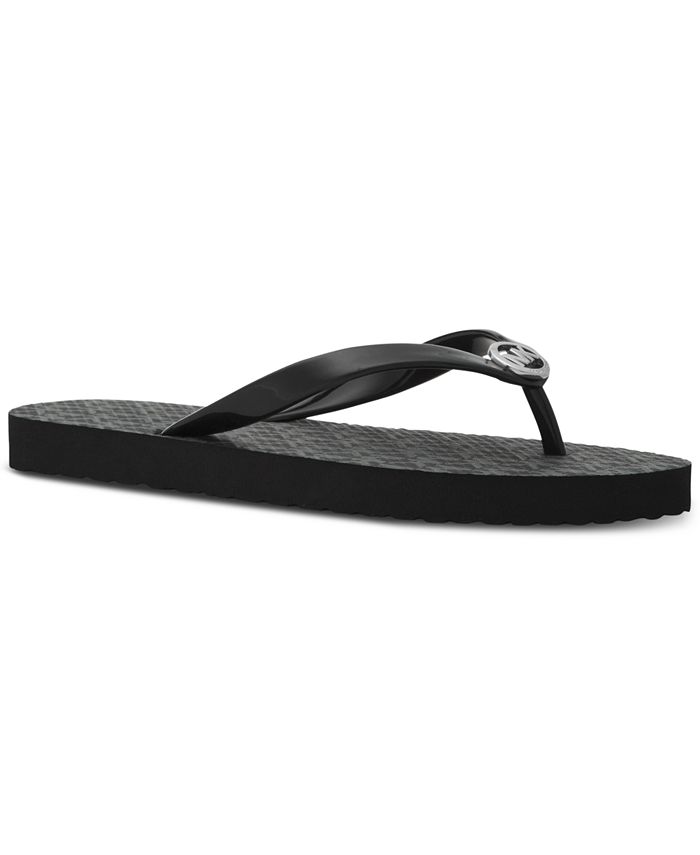 Michael Kors MK Flip-Flop Sandals - Macy's