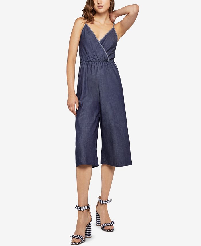 Bcbg cheap denim jumpsuit