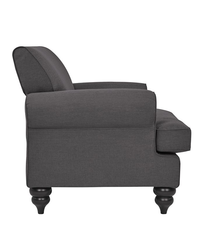 Dwell Home Inc. Sofas 2 Go Victoria Chair Charcoal - Macy's